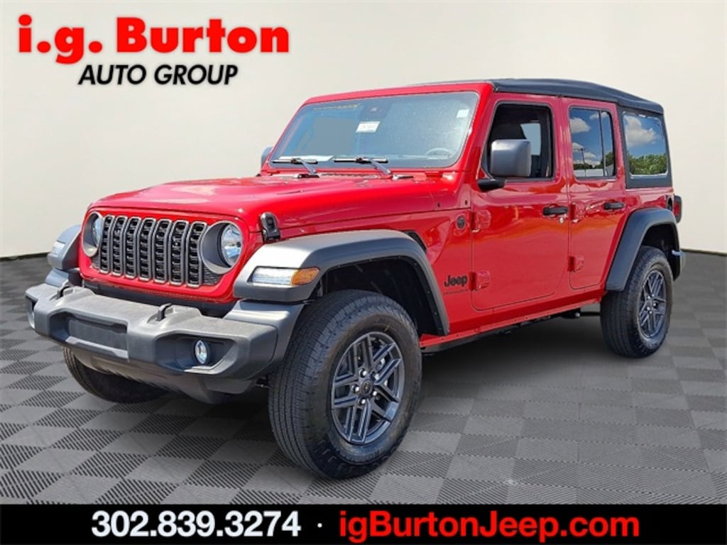 New 2025 Jeep Wrangler 4-DOOR SPORT S Sport Utility