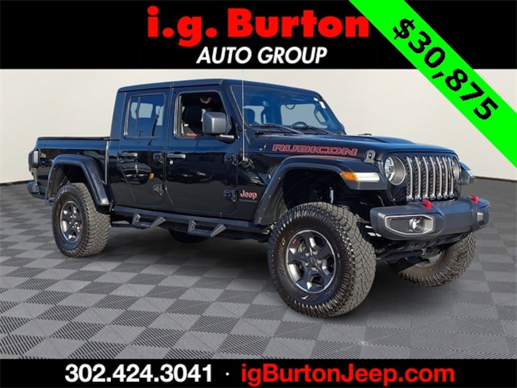 Certified 2020 Jeep Gladiator Rubicon Truck