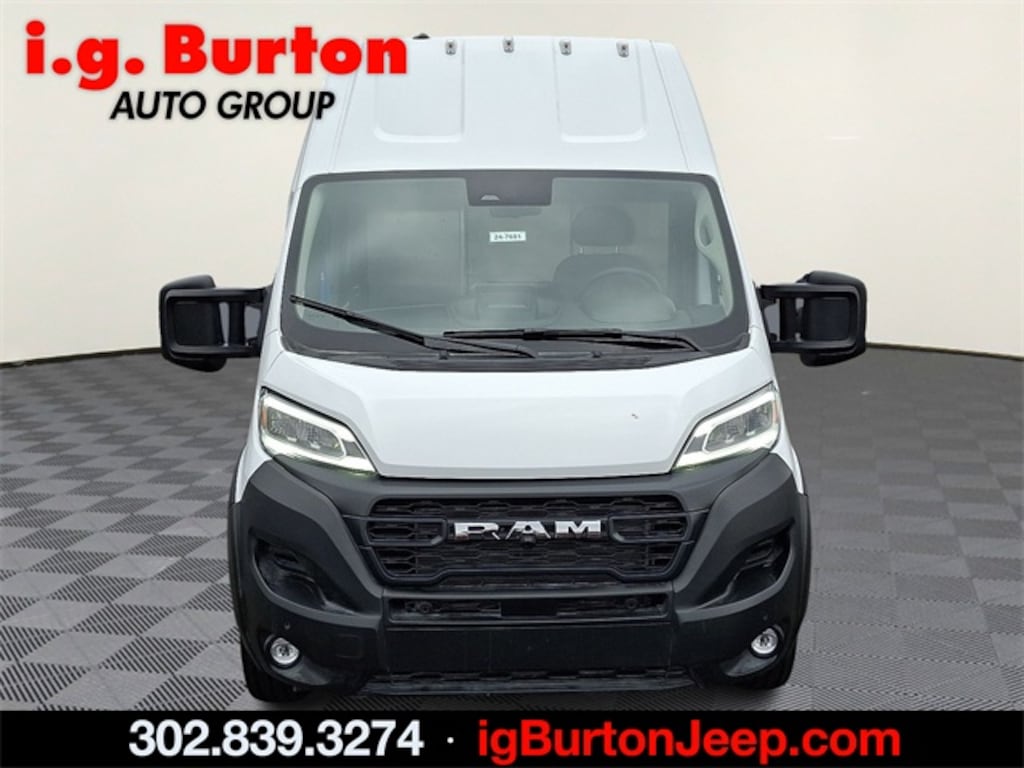New 2024 Ram ProMaster PROMASTER EV SUPER HIGH ROOF 159â WB EXT Cargo Van
