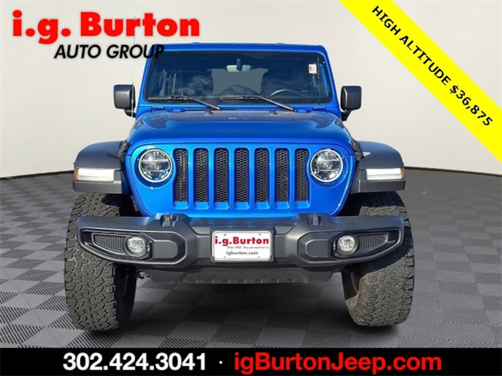 Certified 2022 Jeep Wrangler Unlimited High Tide SUV