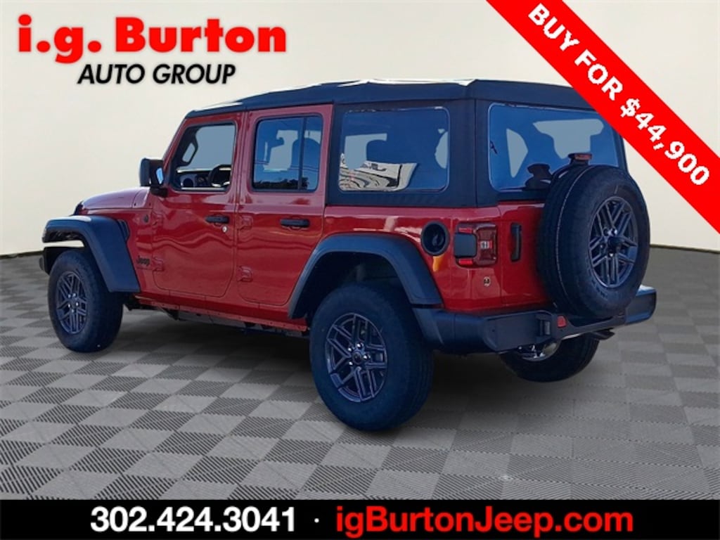 New 2026 Jeep Wrangler 4-DOOR SPORT S Sport Utility