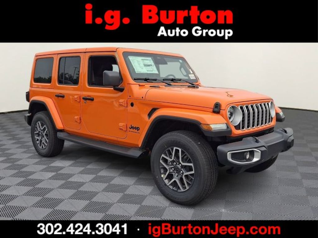 New 2026 Jeep Wrangler 4-DOOR SAHARA Sport Utility