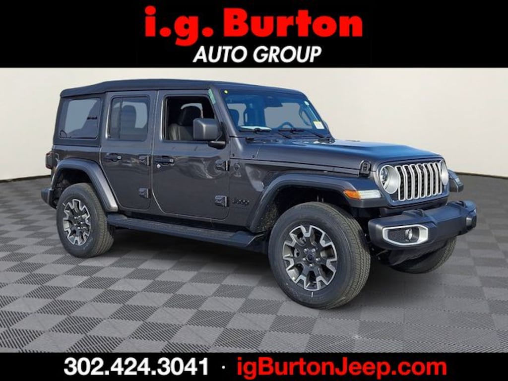 New 2026 Jeep Wrangler 4-DOOR SAHARA Sport Utility