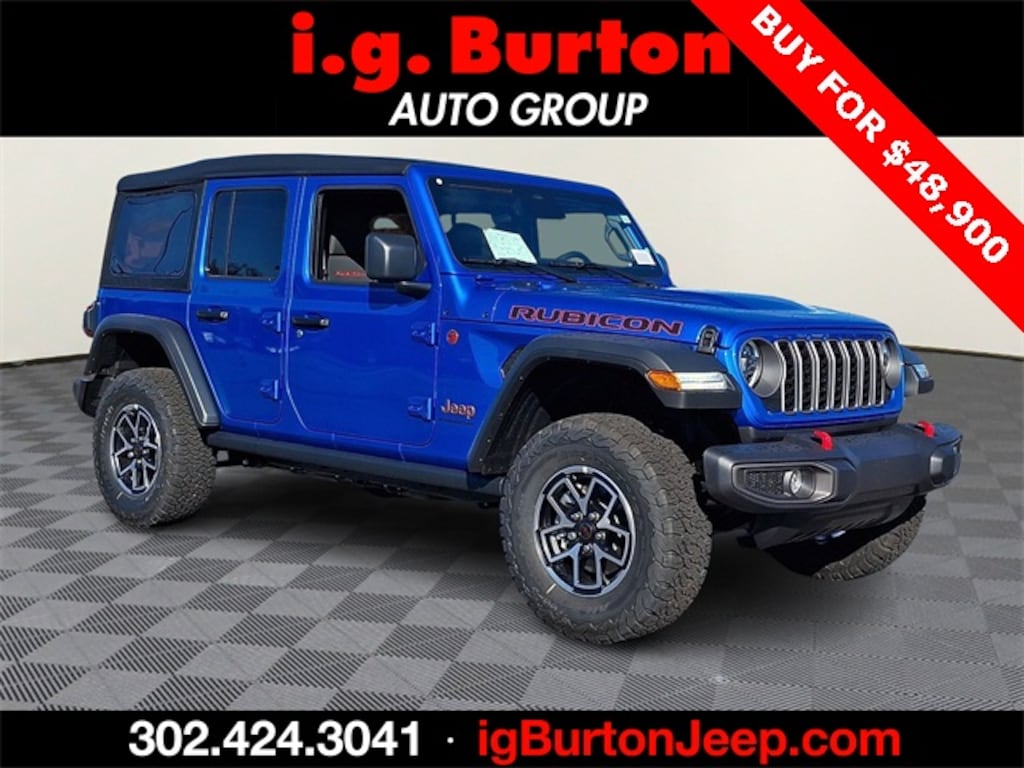 New 2026 Jeep Wrangler 4-DOOR RUBICON Sport Utility