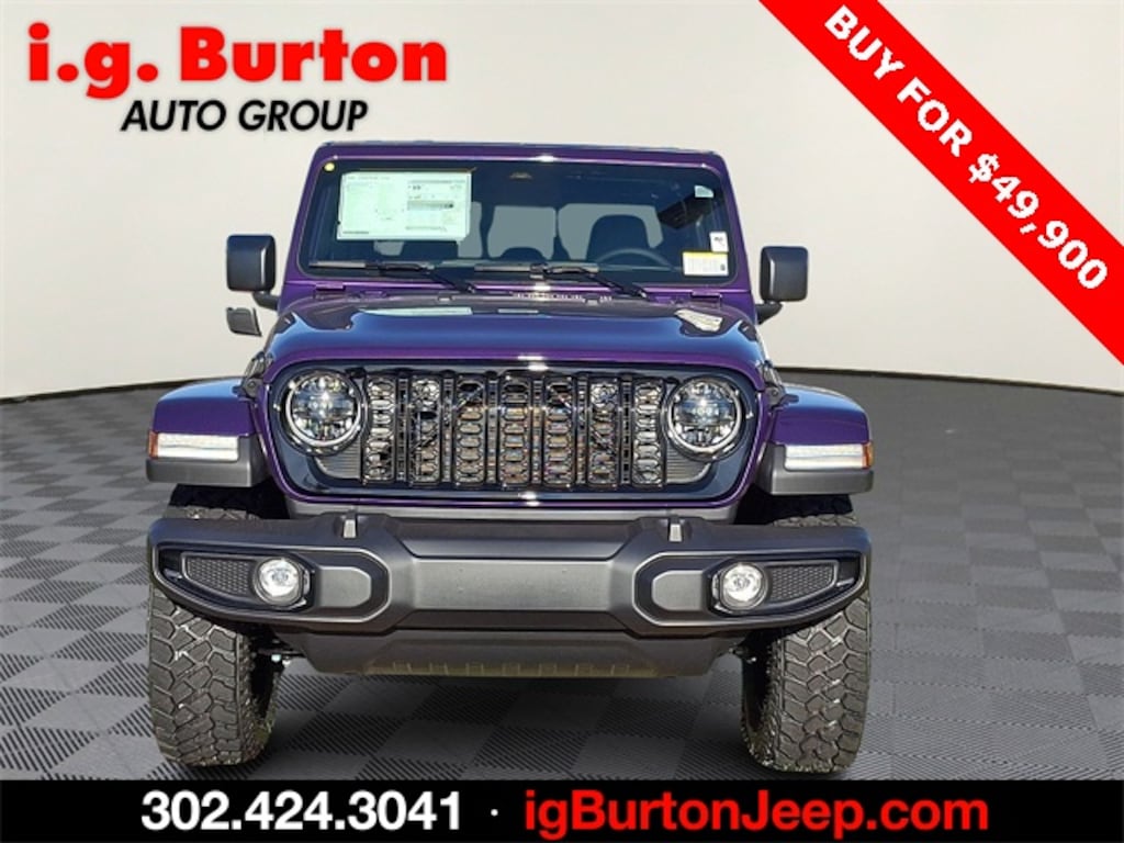 New 2026 Jeep Gladiator WILLYS 4X4 Pickup