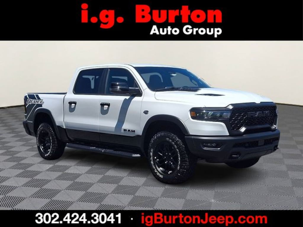 New 2026 Ram 1500 REBEL CREW CAB 4X4 5'7 BOX Pickup