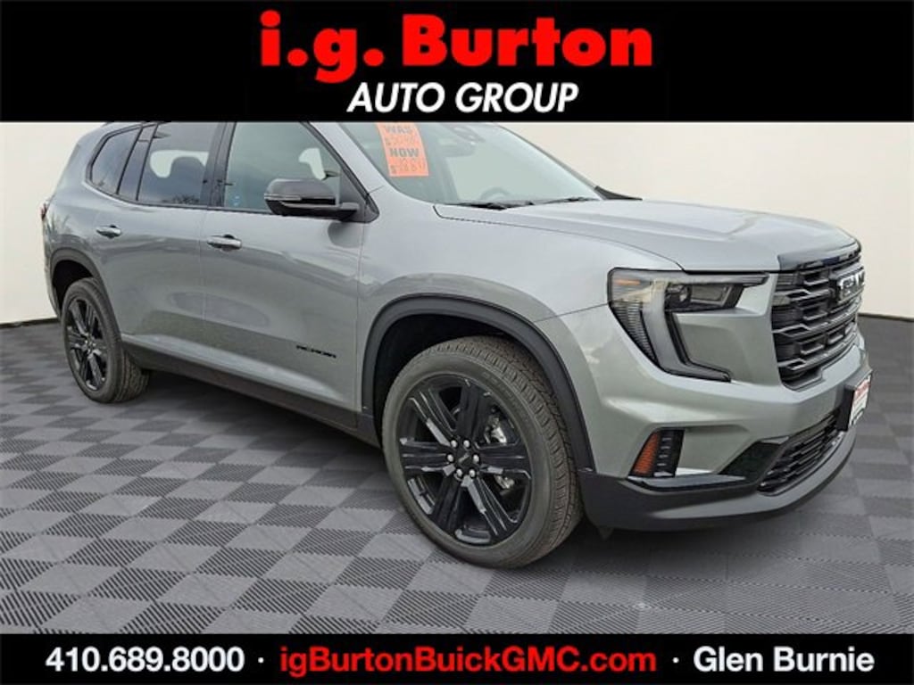 New 2026 GMC Acadia Elevation SUV