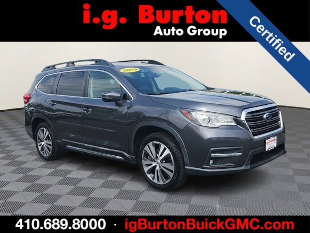 Certified 2019 Subaru Ascent Limited SUV