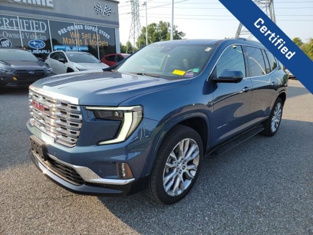 Certified 2025 GMC Acadia Denali SUV