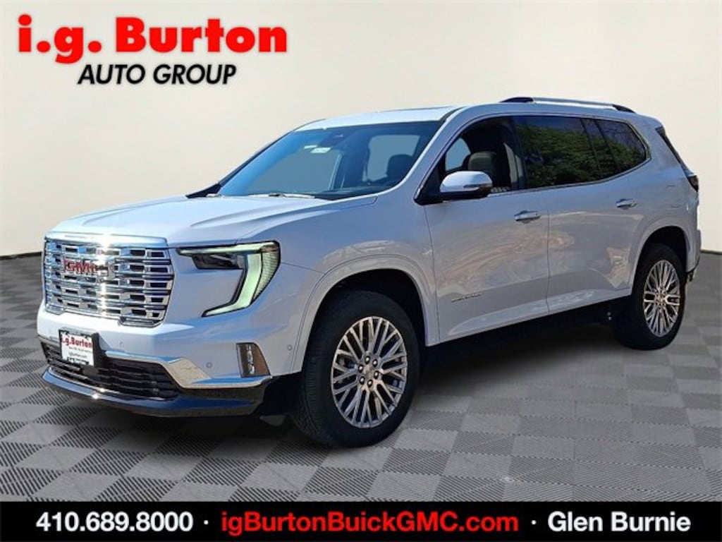 New 2026 GMC Acadia Denali SUV