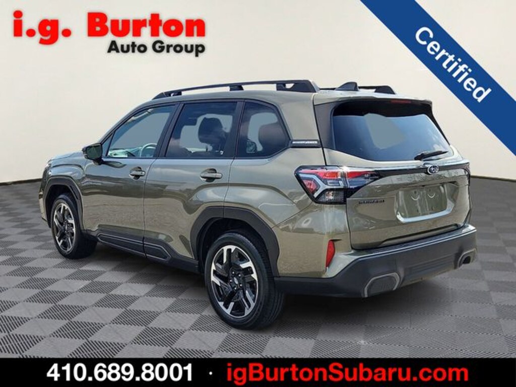Certified 2025 Subaru Forester Limited SUV
