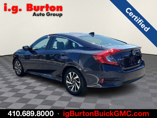 Certified 2017 Honda Civic EX Sedan