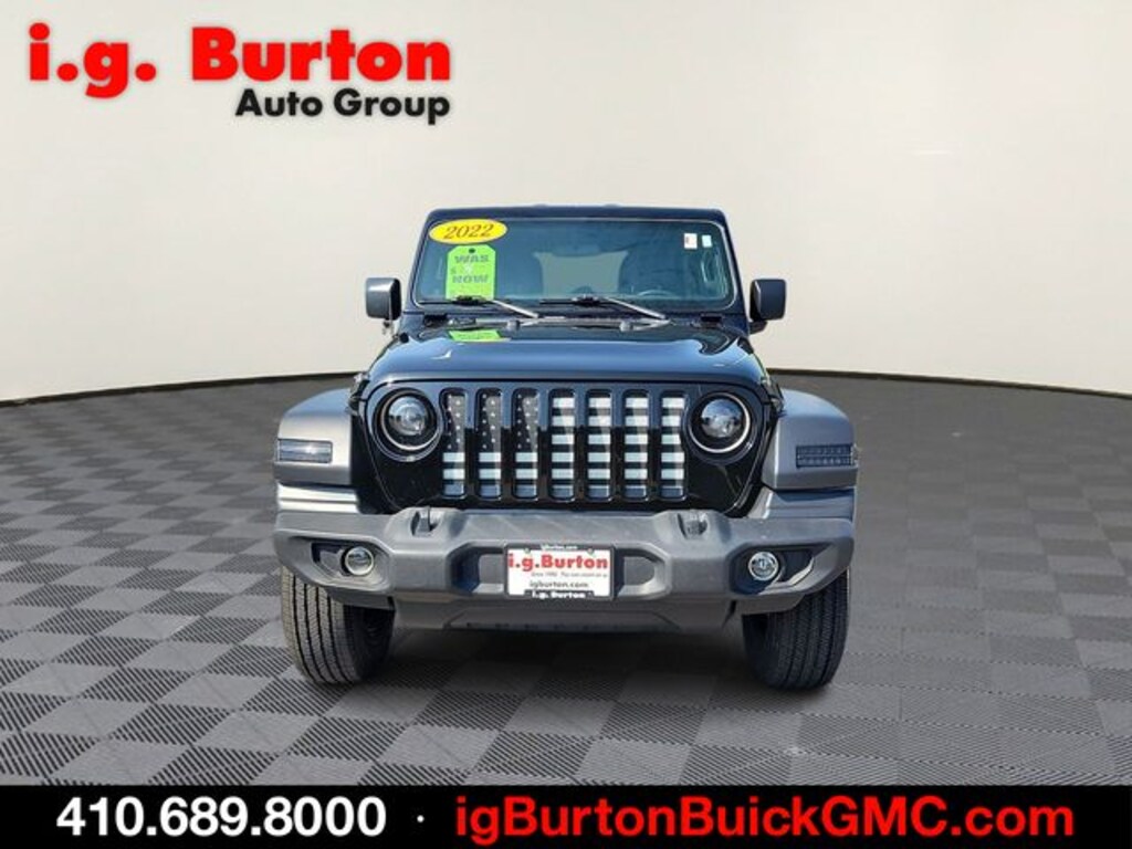 Used 2022 Jeep Wrangler Unlimited Sport Altitude SUV