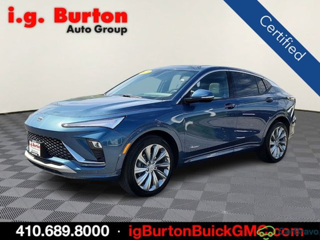 Certified 2025 Buick Envista Avenir SUV