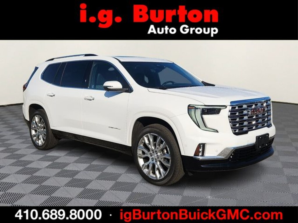 New 2026 GMC Acadia Denali SUV