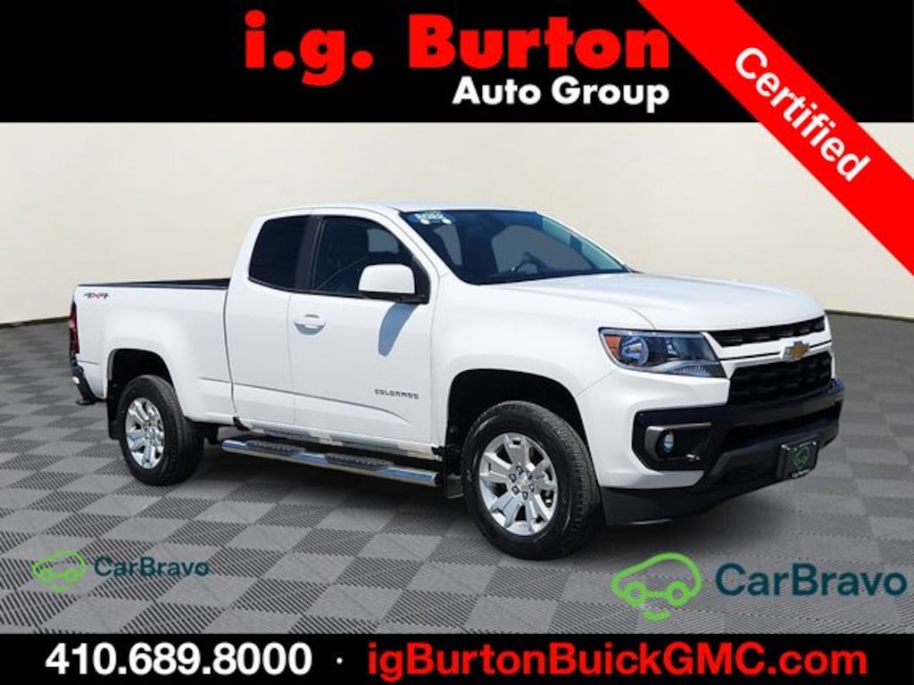 Certified 2022 Chevrolet Colorado LT Truck