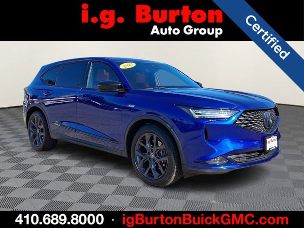 Certified 2023 Acura MDX A-Spec SUV