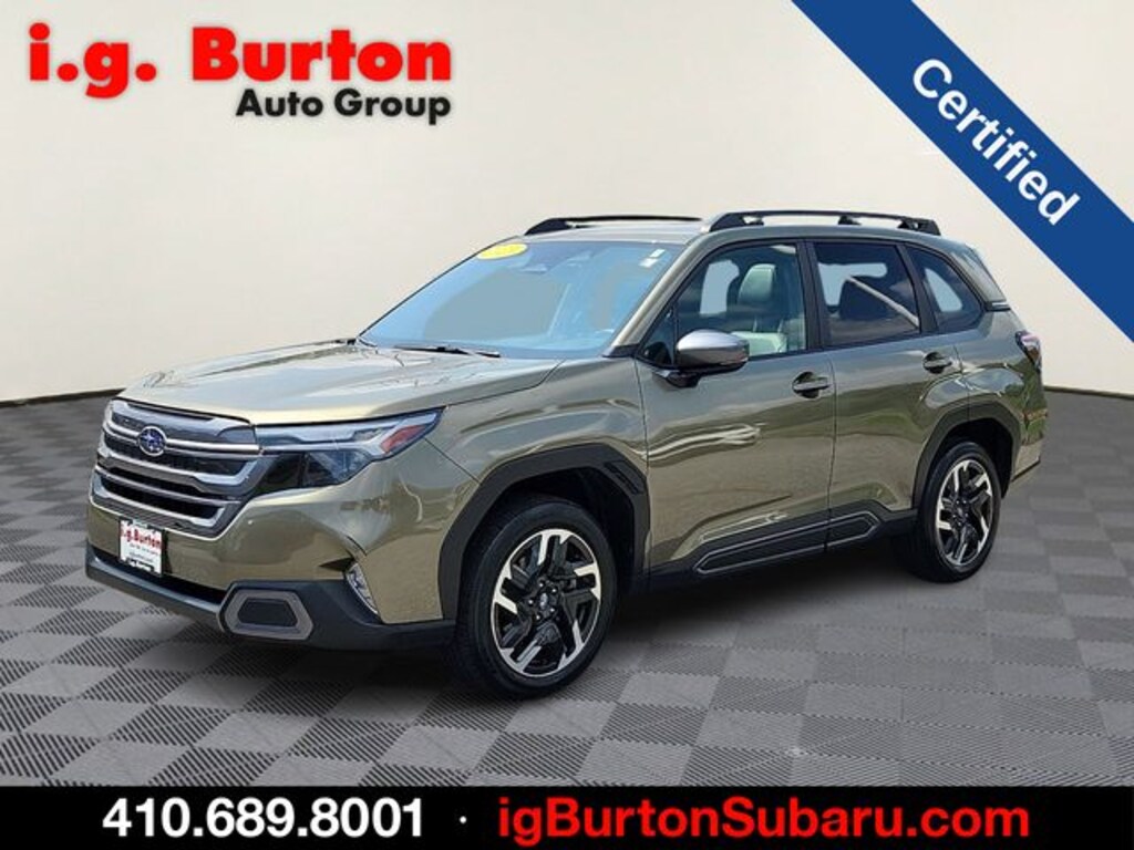Certified 2025 Subaru Forester Limited SUV