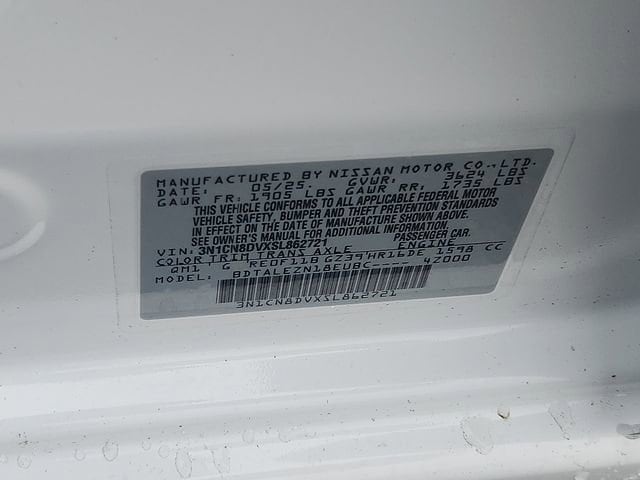 2025 Nissan Versa Sedan S - Photo 26