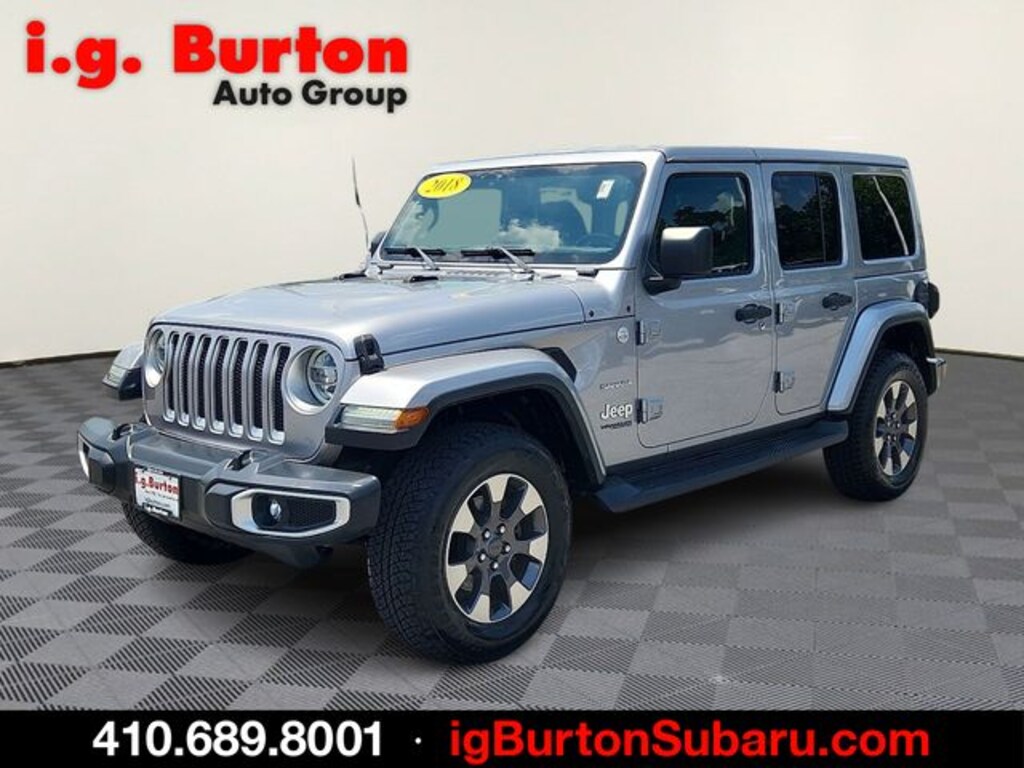 Used 2018 Jeep Wrangler Unlimited Sahara SUV
