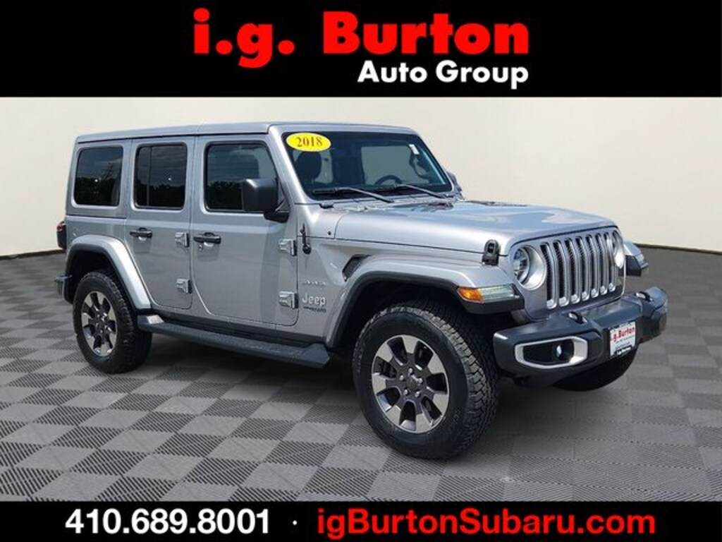 Used 2018 Jeep Wrangler Unlimited Sahara SUV