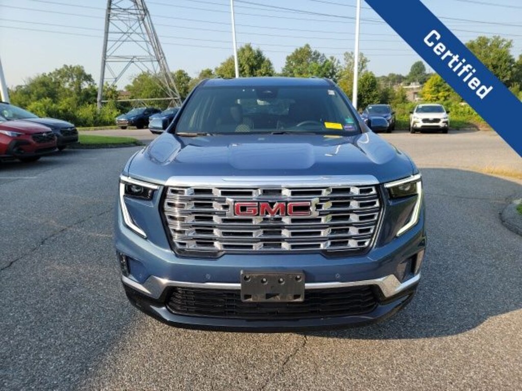 Certified 2025 GMC Acadia Denali SUV