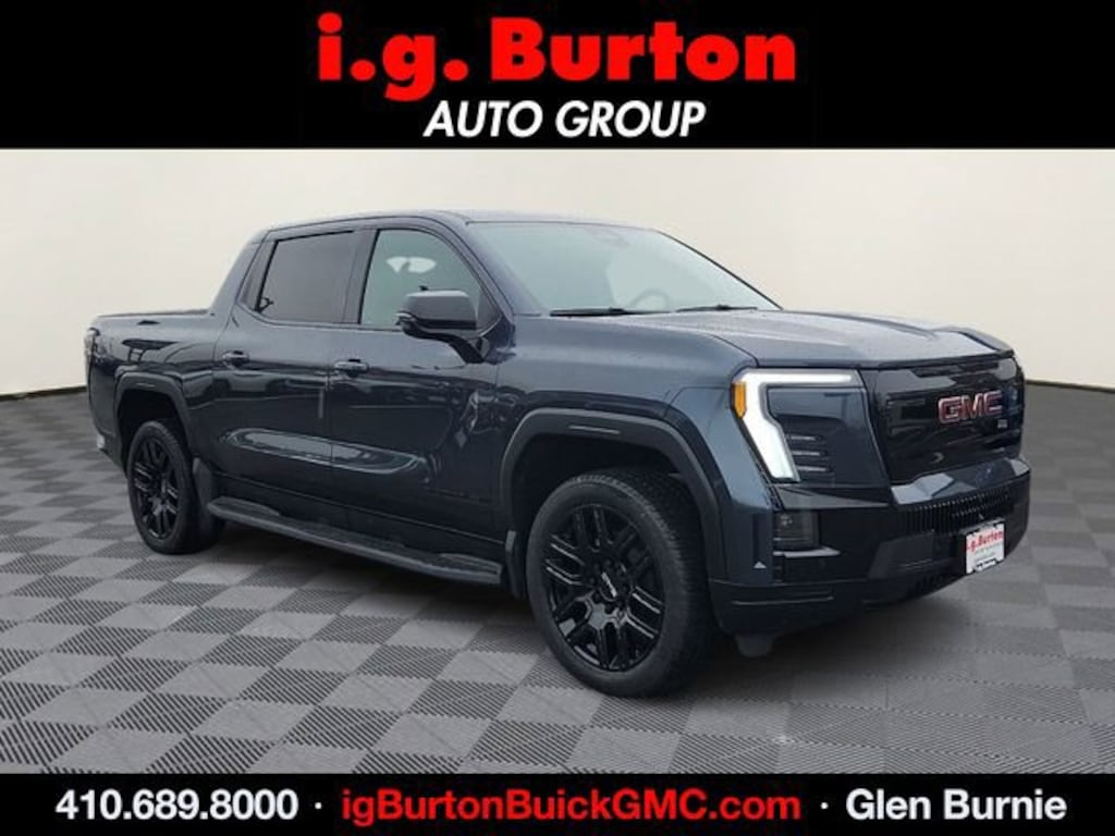 New 2026 GMC Sierra EV Elevation Extended Range Truck