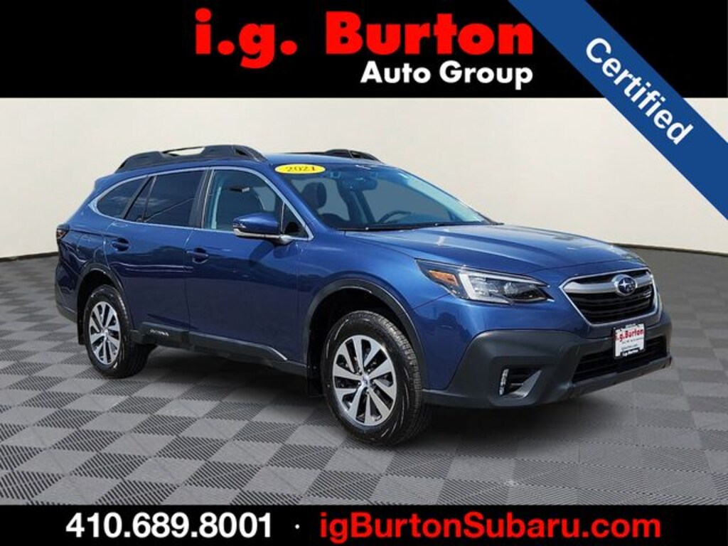 Certified 2021 Subaru Outback Premium SUV