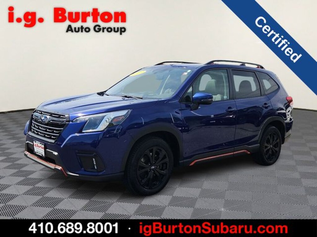 Certified 2023 Subaru Forester Sport SUV
