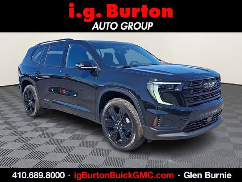 New 2026 GMC Acadia Elevation SUV