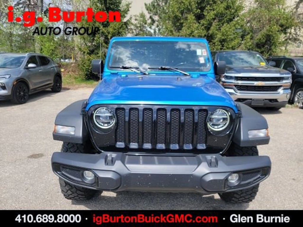 Used 2022 Jeep Wrangler Unlimited Willys 4x4 SUV