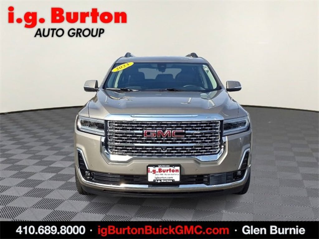 Certified 2023 GMC Acadia Denali SUV