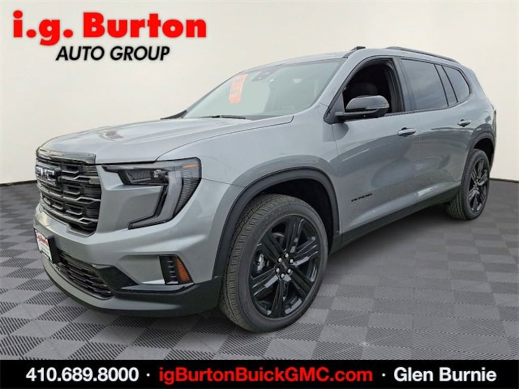 New 2026 GMC Acadia Elevation SUV