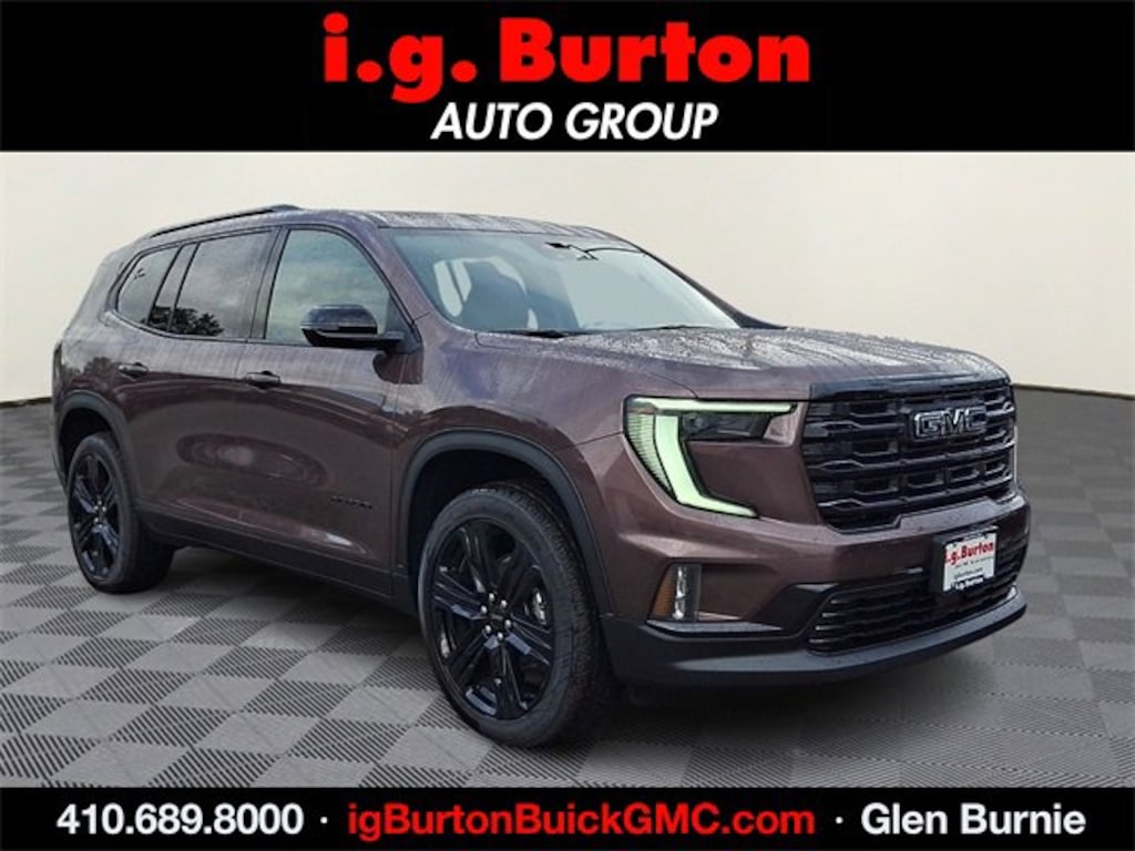 New 2026 GMC Acadia Elevation SUV