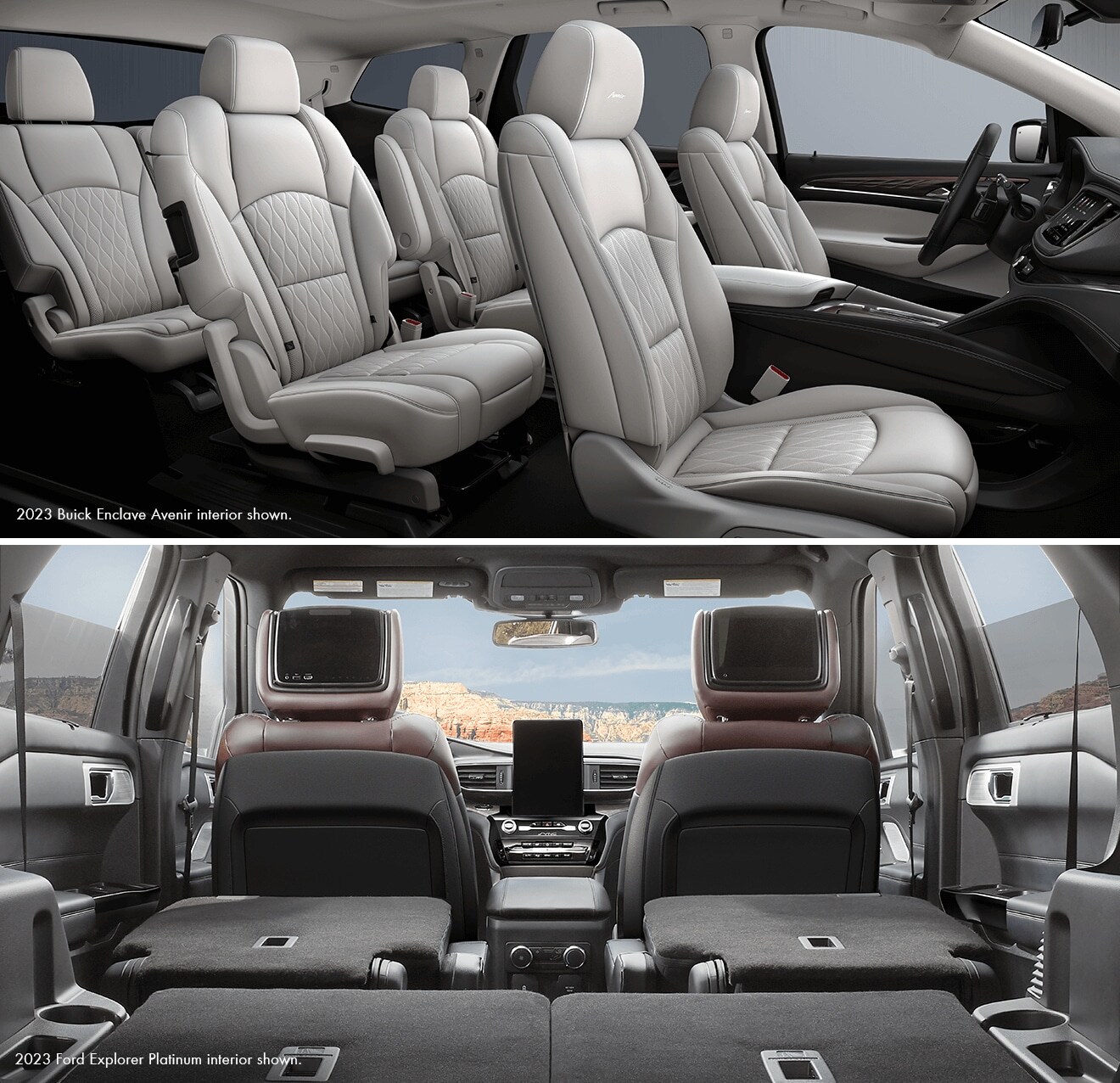 Buick Enclave Vs. Ford Explorer Comparison  i.g. Burton Buick GMC of 