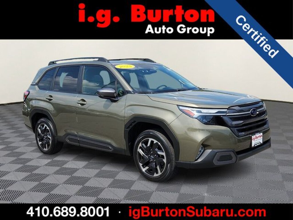 Certified 2025 Subaru Forester Limited SUV