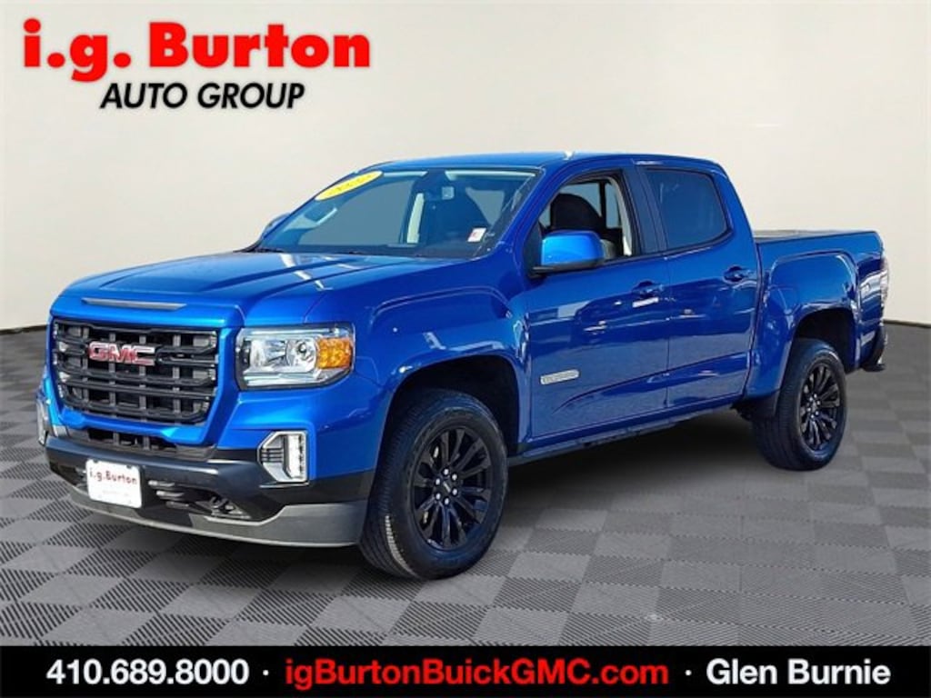 Certified 2022 GMC Canyon Elevation Truck