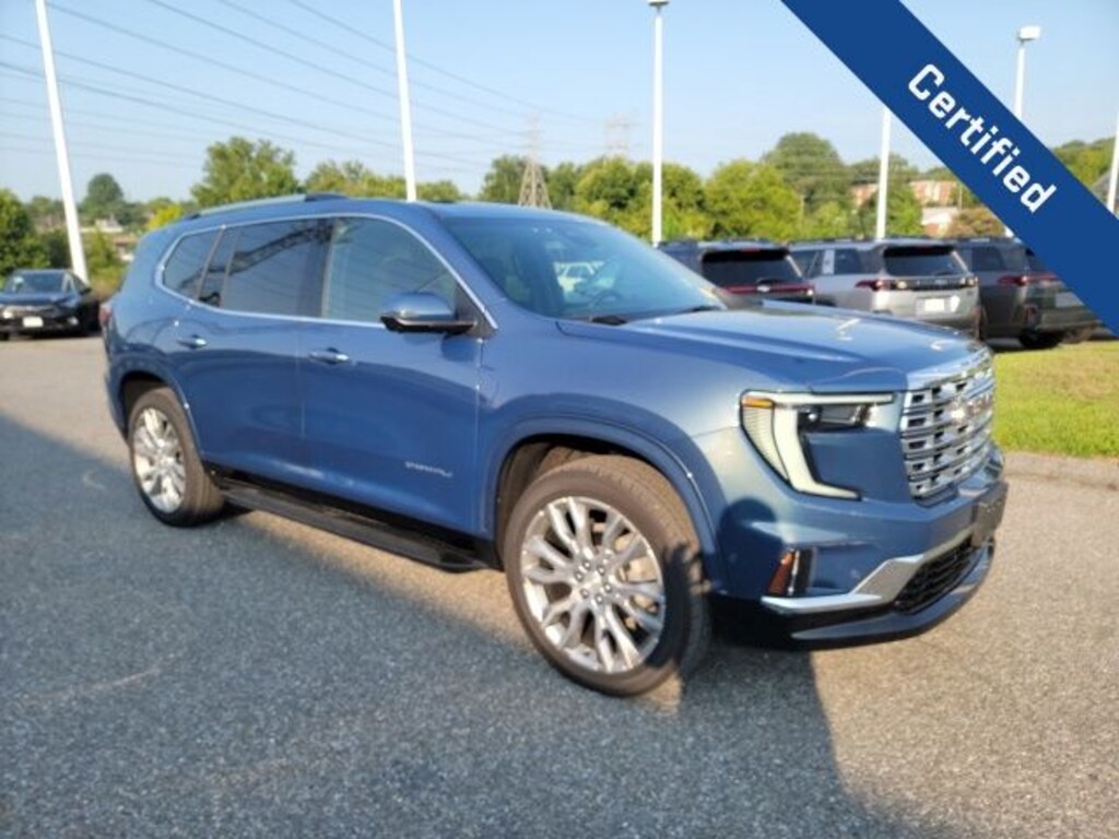 Certified 2025 GMC Acadia Denali SUV