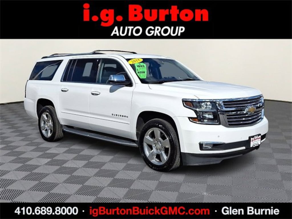 Used 2018 Chevrolet Suburban Premier SUV