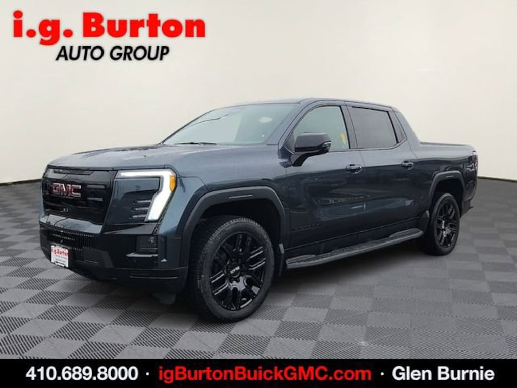 New 2026 GMC Sierra EV Elevation Extended Range Truck