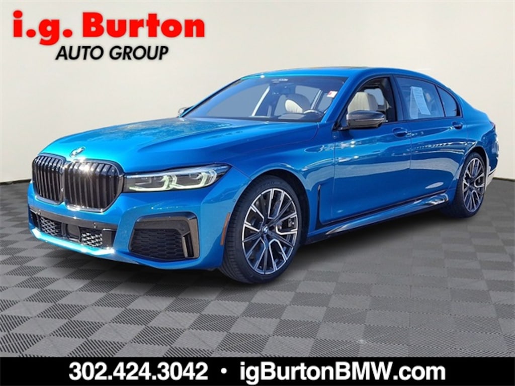 Certified 2022 BMW 7 Series M760i Sedan