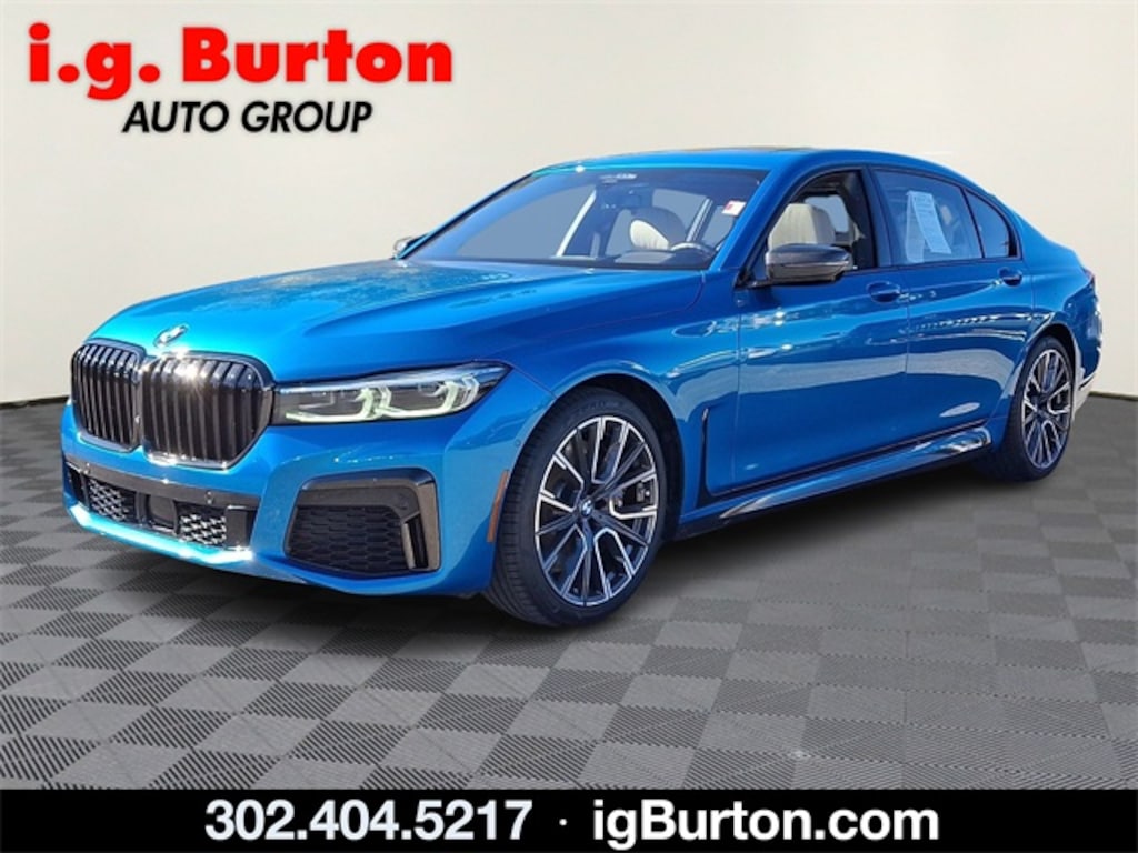 Certified 2022 BMW 7 Series M760i Sedan