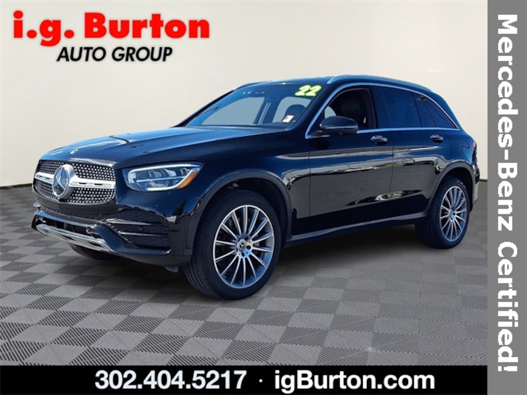 Certified 2022 Mercedes-Benz GLC 300 4MATIC SUV