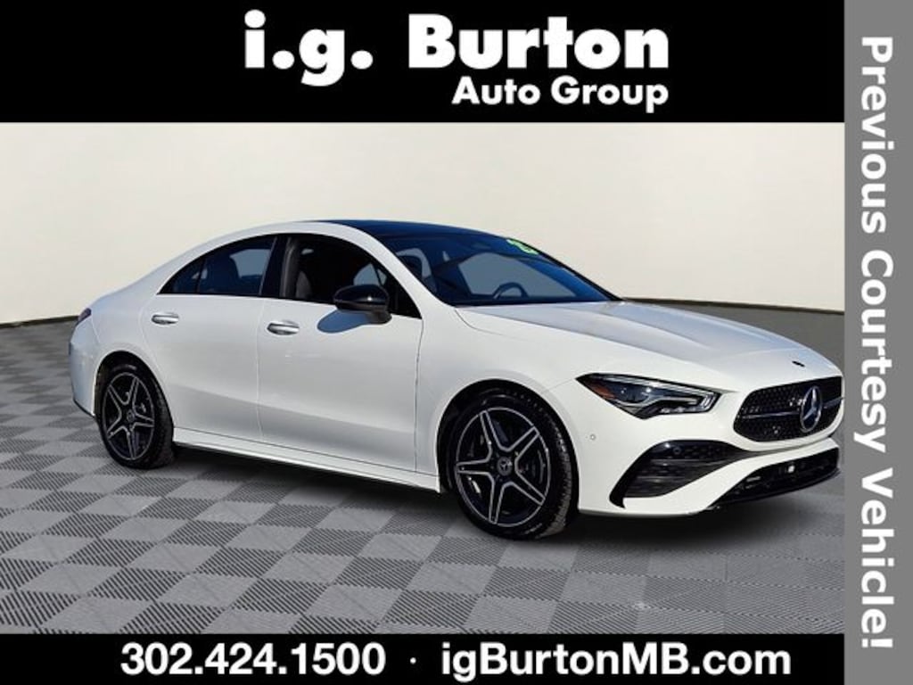 Certified 2025 Mercedes-Benz CLA 250 4MATIC Coupe