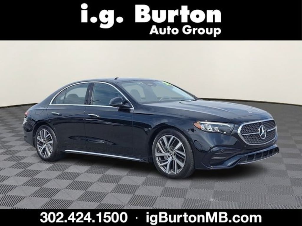 Certified 2024 Mercedes-Benz E-Class E 350 4MATIC Sedan