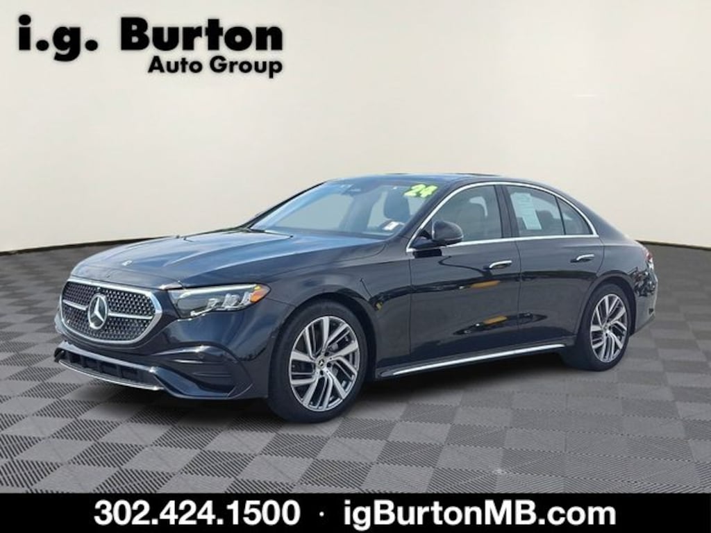 Certified 2024 Mercedes-Benz E-Class E 350 4MATIC Sedan