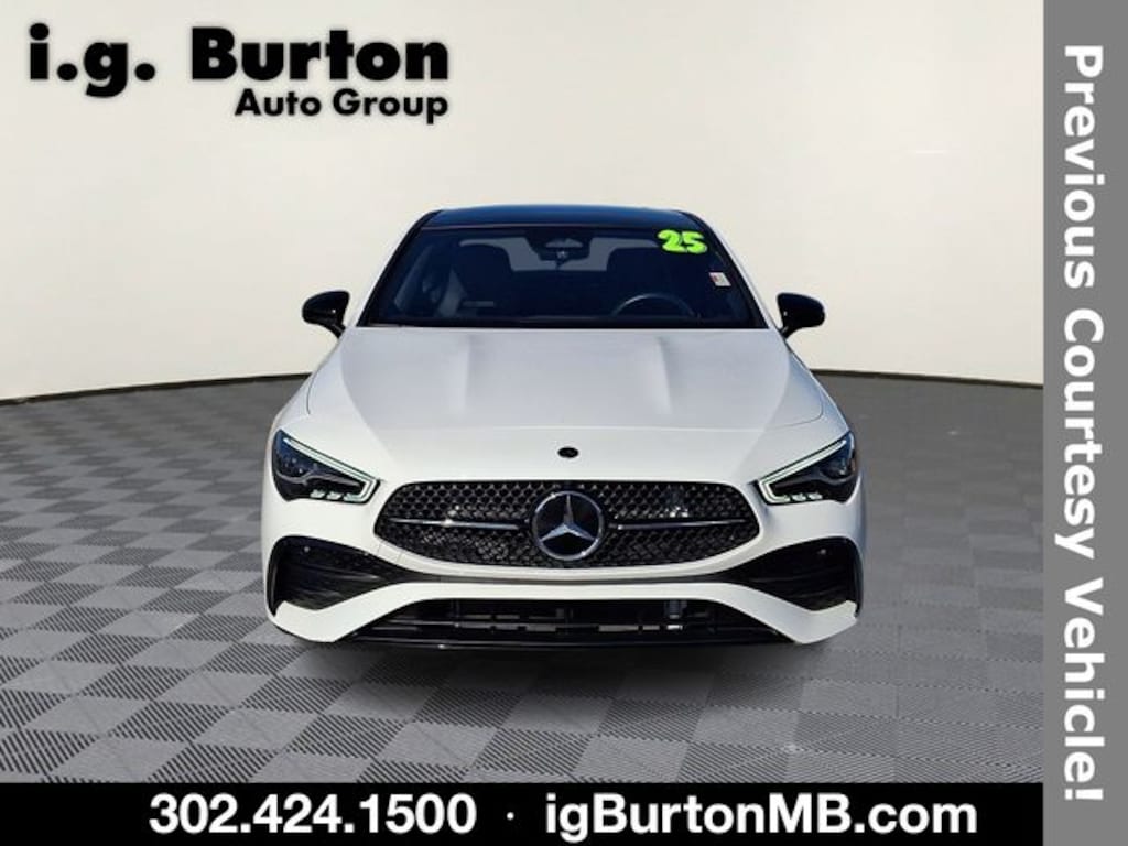 Certified 2025 Mercedes-Benz CLA 250 4MATIC Coupe