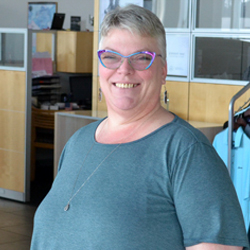 Staff member Kim Ekas from 65c625b4aa90