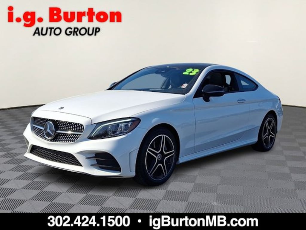Certified 2023 Mercedes-Benz C-Class C300 4MATIC Coupe