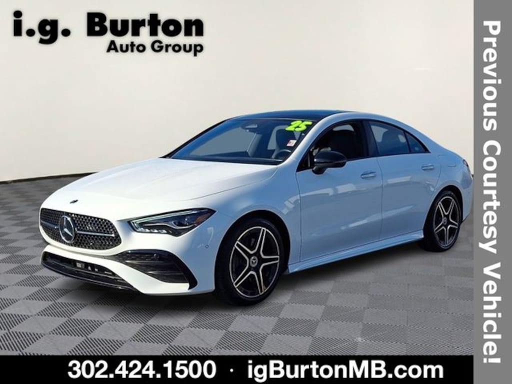 Certified 2025 Mercedes-Benz CLA 250 4MATIC Coupe